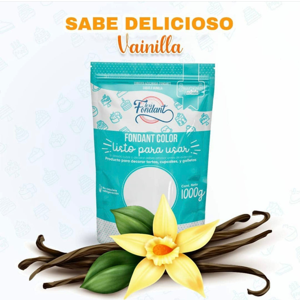 Flexi Fondant Blanco 500 gramos - Tienda del Chocolate