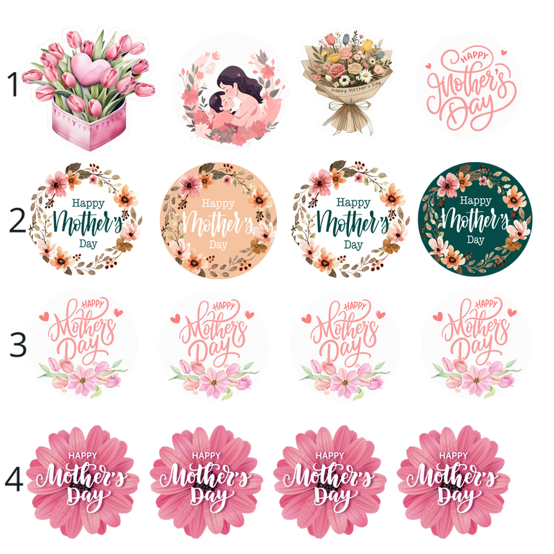 STICKERS DIA DE LAS MADRES