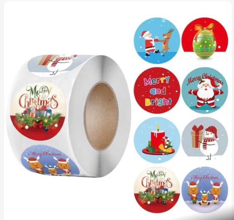 Stickers de Navidad - 25 unid
