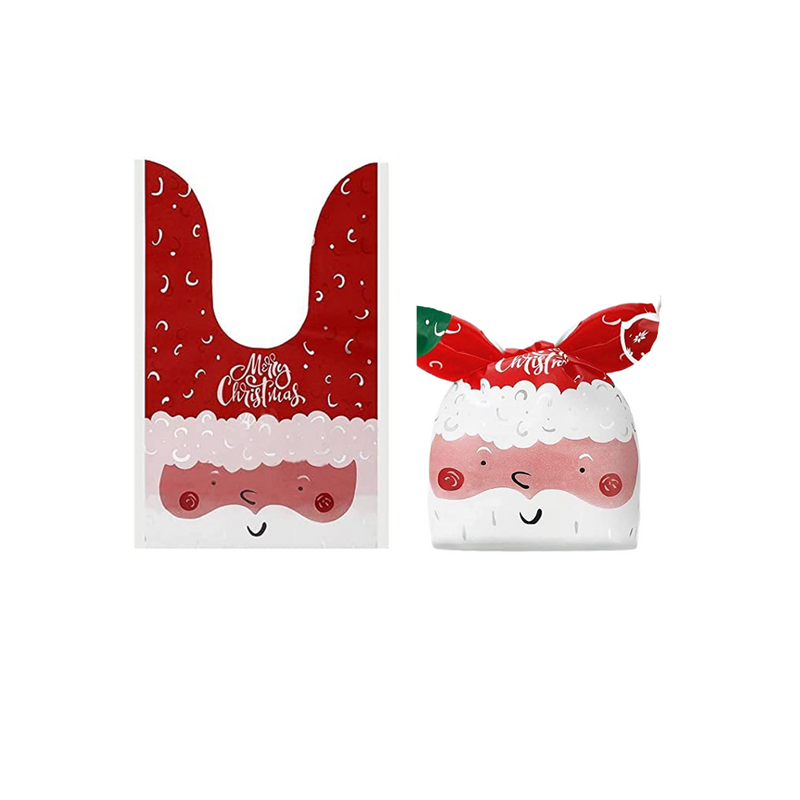Bolsas de Navidad con Asa - Paquete de 12 Unidades