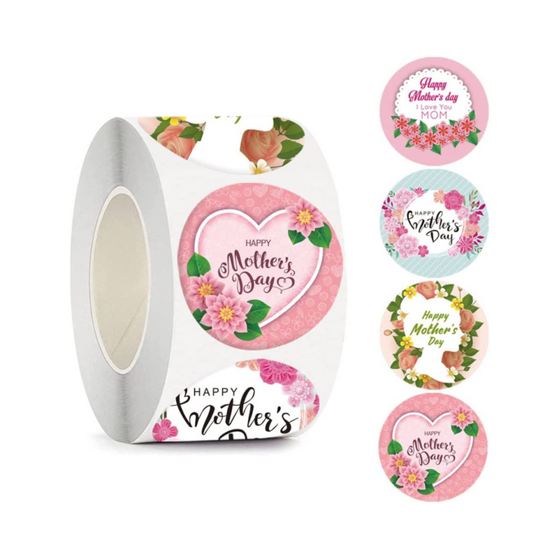 Stickers para Día de las Madres (25 unidades)
