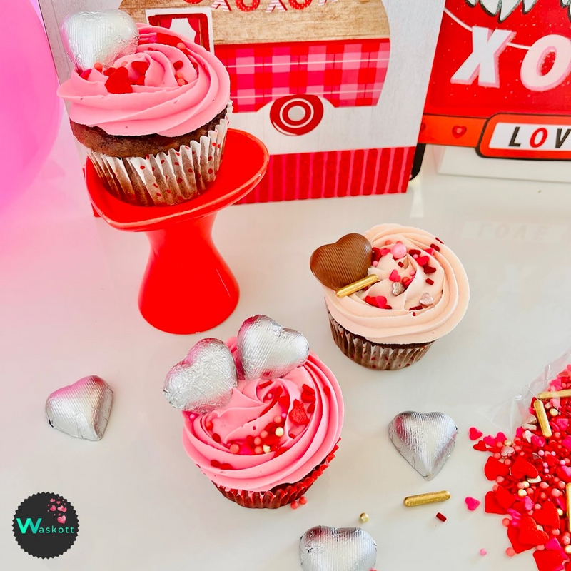 Chocolates en forma de Corazón (paquete de 12 unidades)