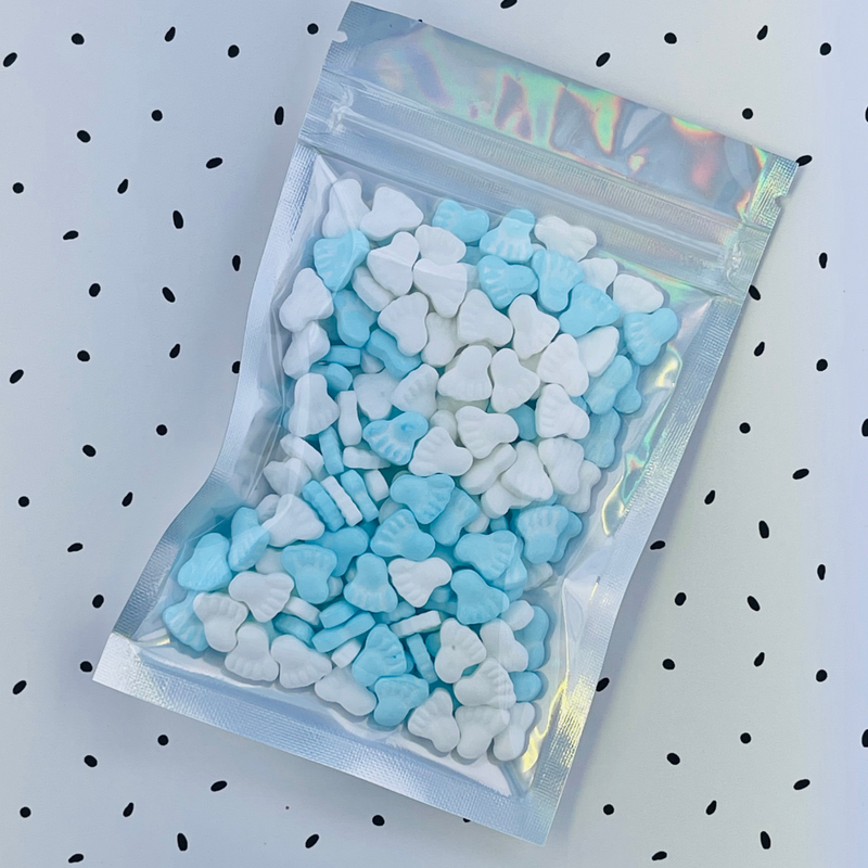 Sprinkles - Pie de Bebe Blancos y Azules 060 (40gr)
