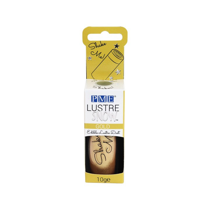 LUSTRE SNOW GOLD - EDIBLE LUSTRE DUST 10G